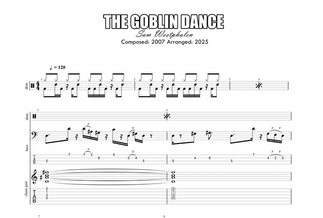 The Goblin Dance - Full Score